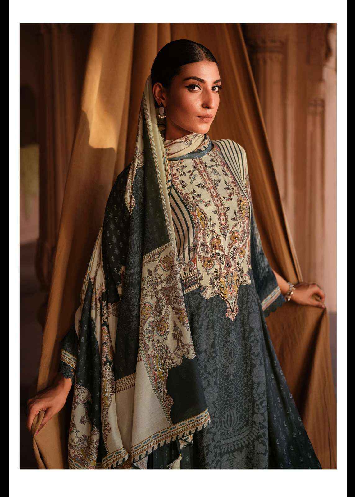 Varsha Ether Pashmina Excusive Designer Pashmina Suit Wholesale Price ( 2 Pcs Catalog ) 