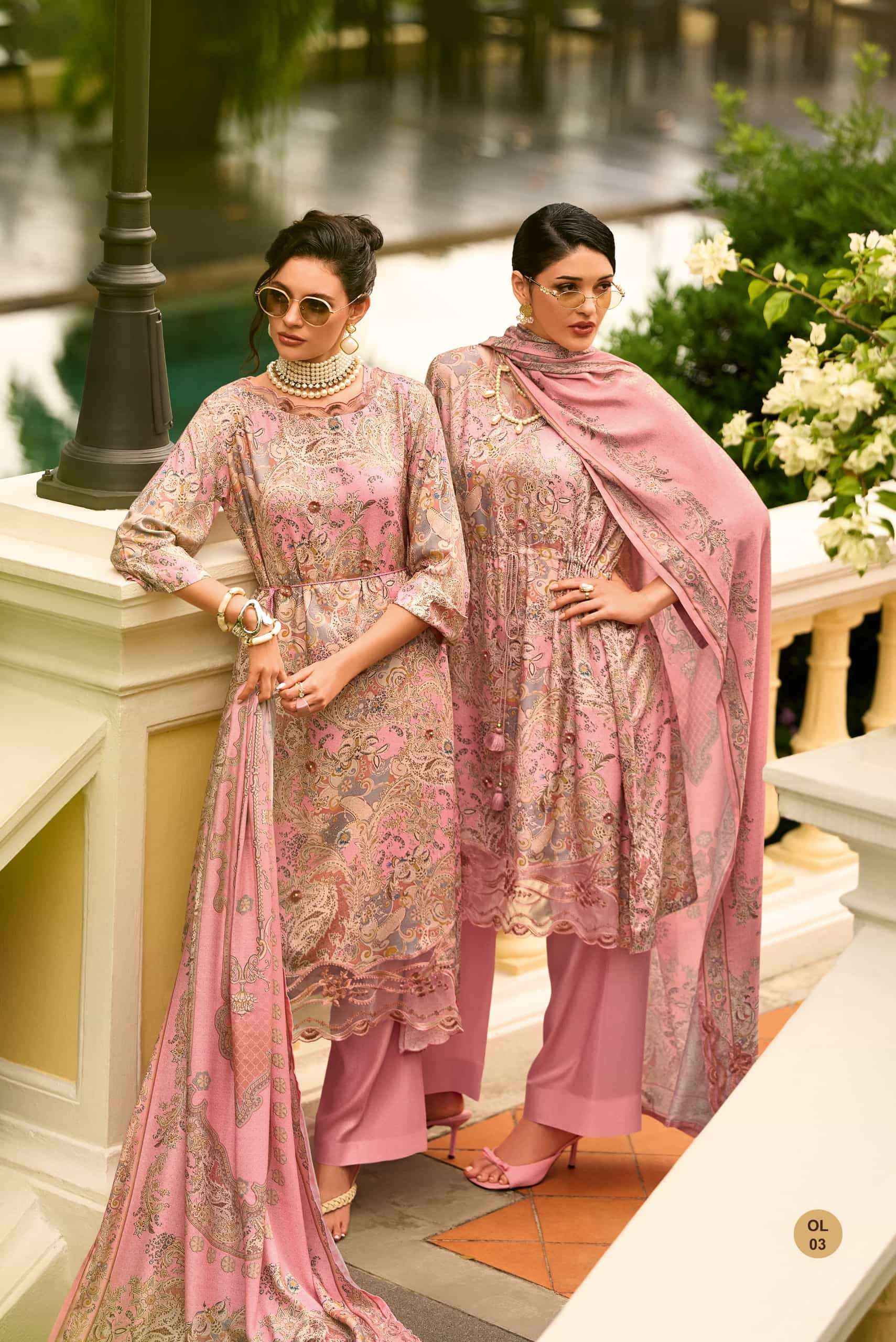 Varsha One And Only Exclusive Fancy Pashmina Suit Wholesale Price ( 4 Pcs Catalog )