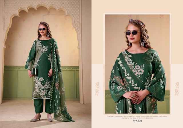 Zulfat Designer Rawiya Jam Cotton Dress Material Wholesale Price ( 4 pcs Catalogue )