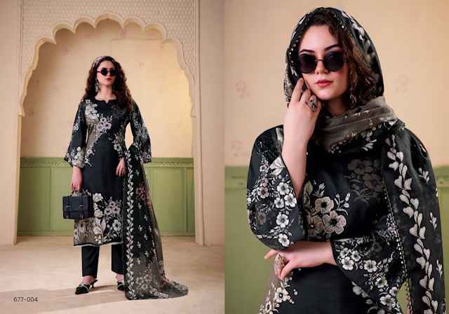 Zulfat Designer Rawiya Jam Cotton Dress Material Wholesale Price ( 4 pcs Catalogue )