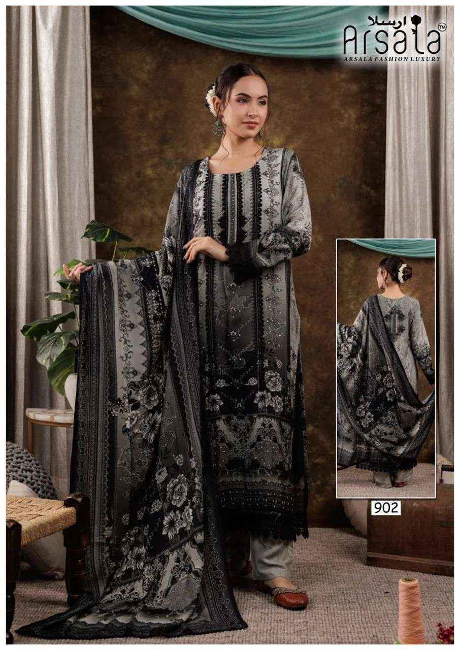 Arsala Fashion Amira Vol 9 Lawn Cotton Dress Material Collection ( 6 Pcs Catalog )