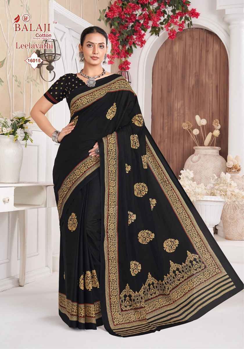 Balaji Leelavati Vol 16 Cotton Saree Collection ( 20 Pcs Catalog )
