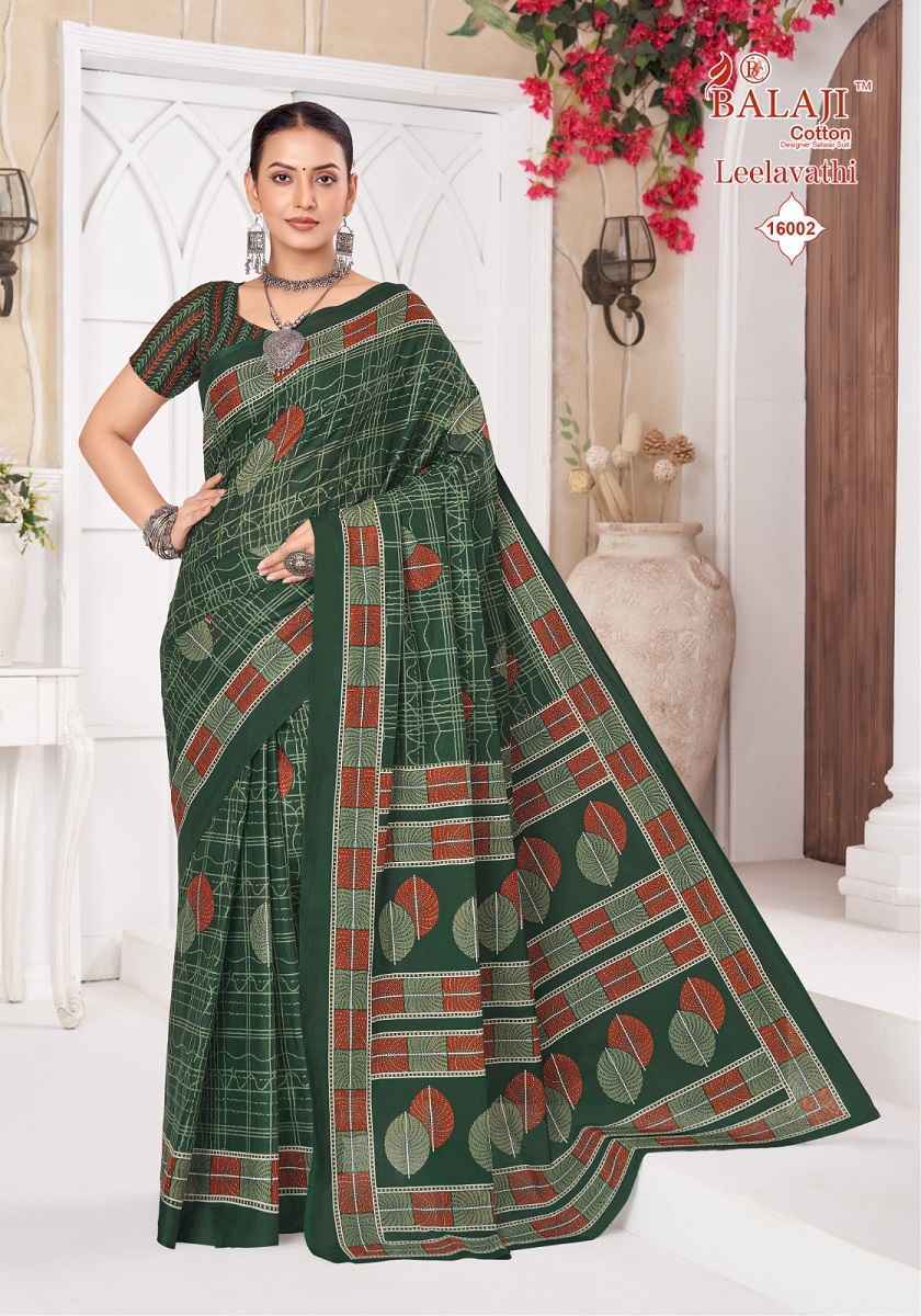 Balaji Leelavati Vol 16 Cotton Saree Collection ( 20 Pcs Catalog )
