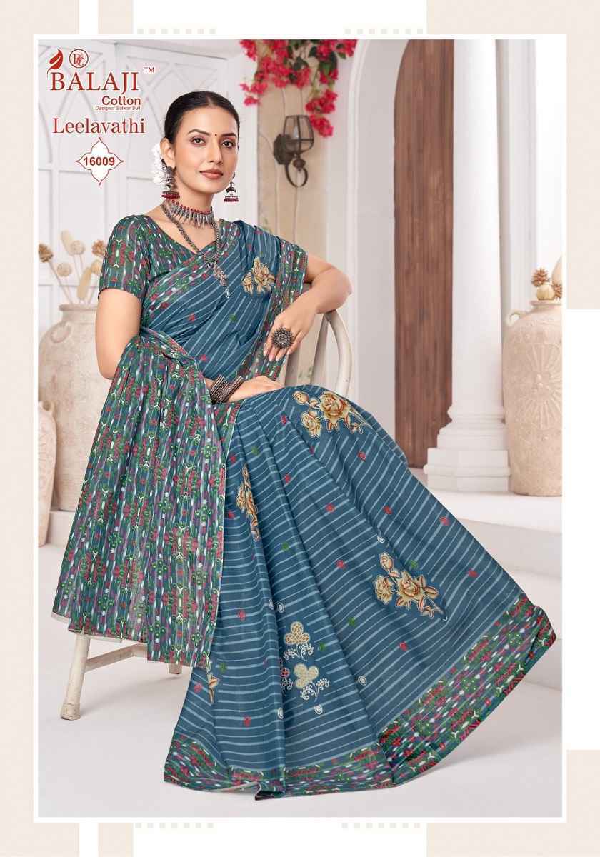 Balaji Leelavati Vol 16 Cotton Saree Collection ( 20 Pcs Catalog )