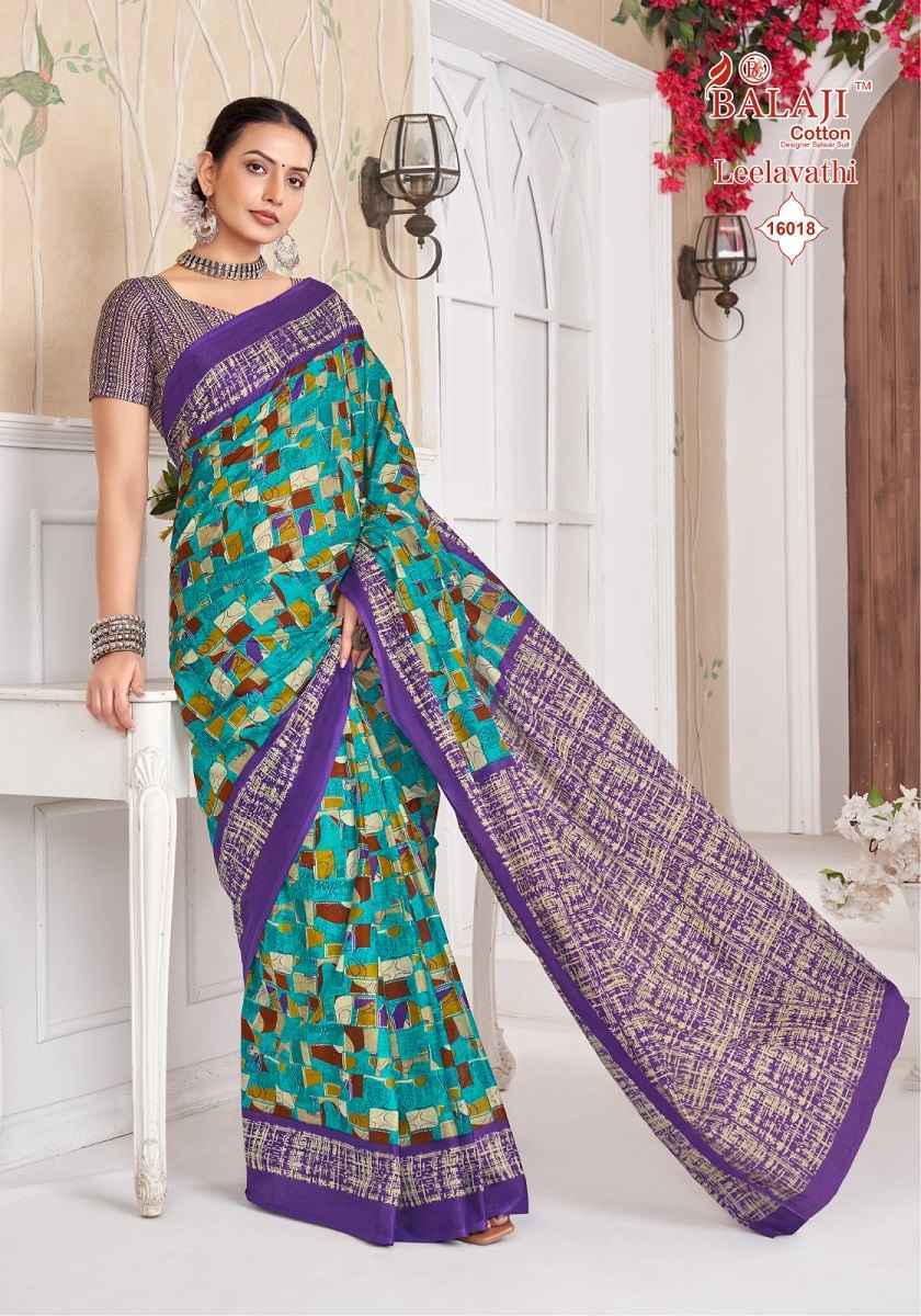 Balaji Leelavati Vol 16 Cotton Saree Collection ( 20 Pcs Catalog )