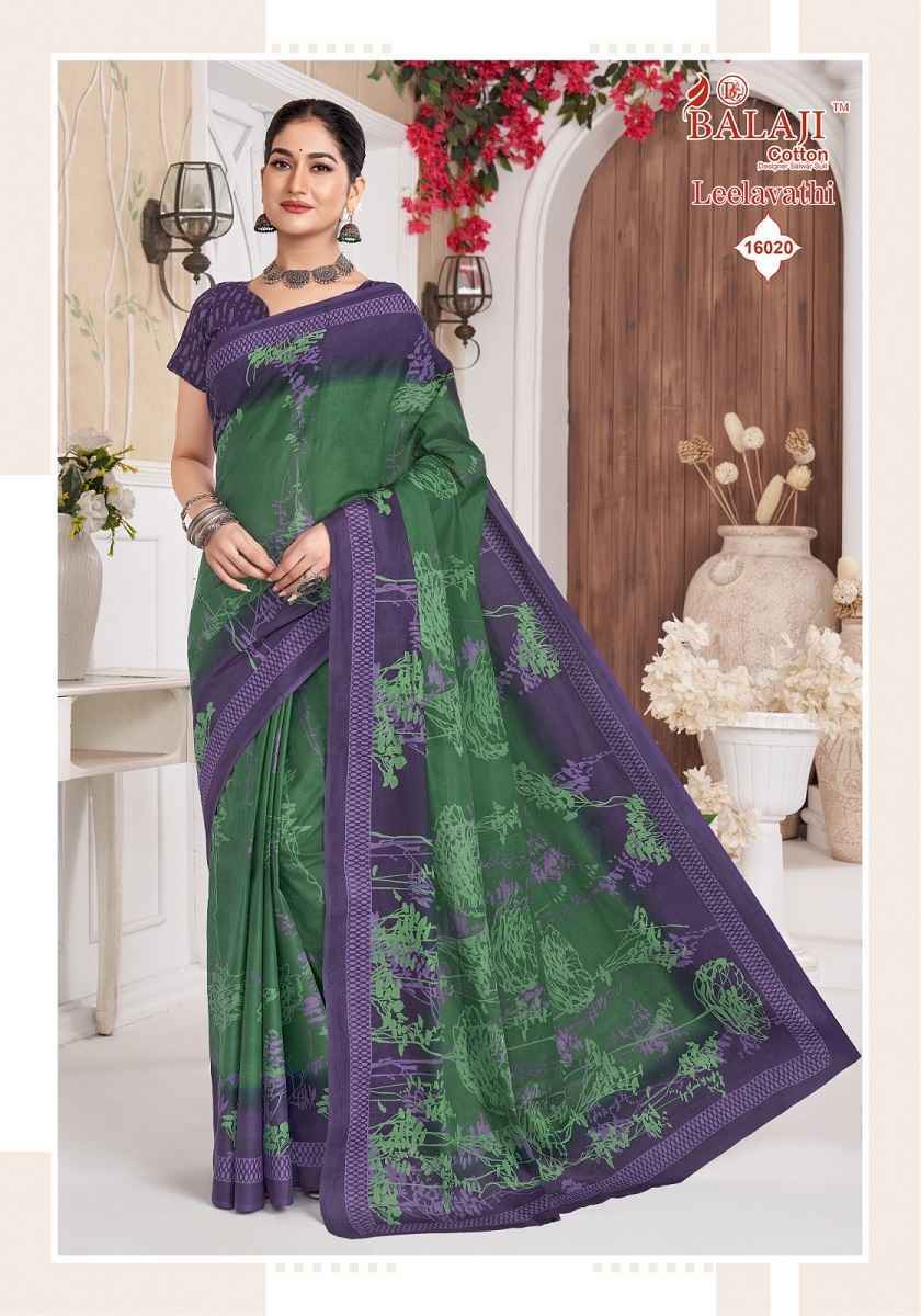 Balaji Leelavati Vol 16 Cotton Saree Collection ( 20 Pcs Catalog )