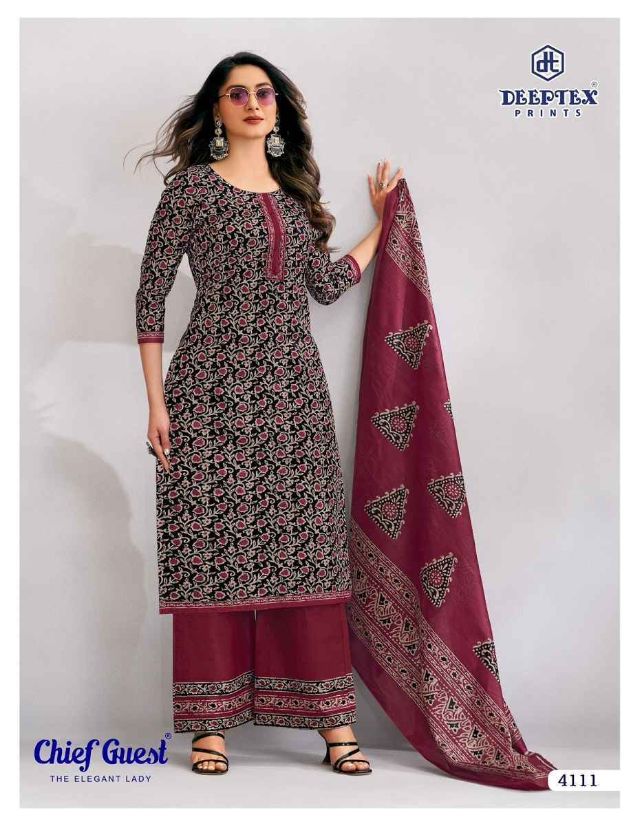 Deeptex Chief Guest Vol 41 Cotton Dress Material Wholesale Price ( 15 Pcs Catalog )
