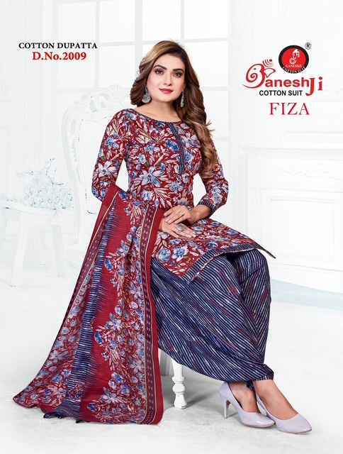 Ganesh Ji Fiza Vol 2 Cotton Dress Material Wholesale Price ( 10 Pcs Catalog )