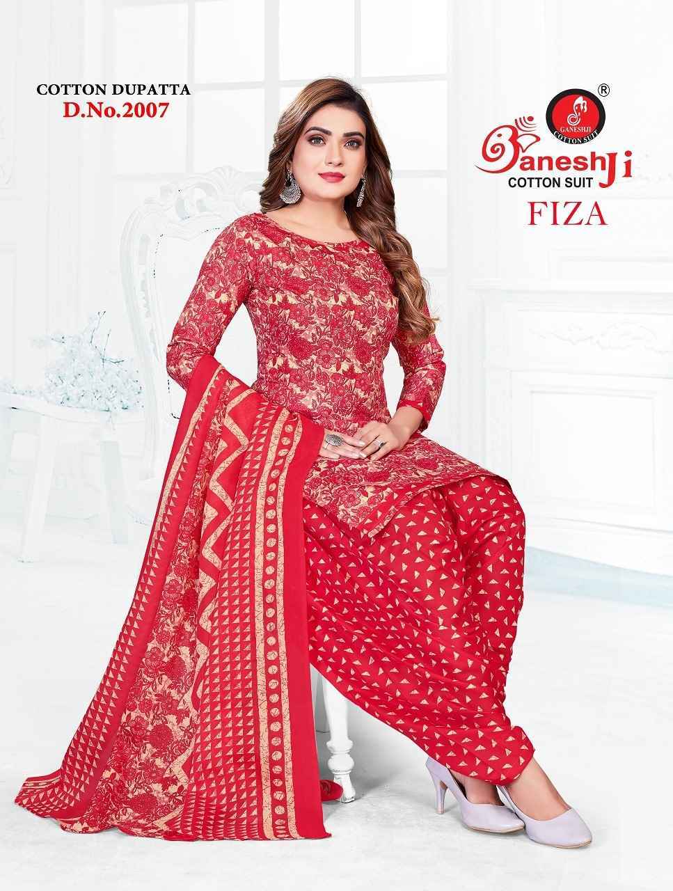 Ganesh Ji Fiza Vol 2 Cotton Dress Material Wholesale Price ( 10 Pcs Catalog )