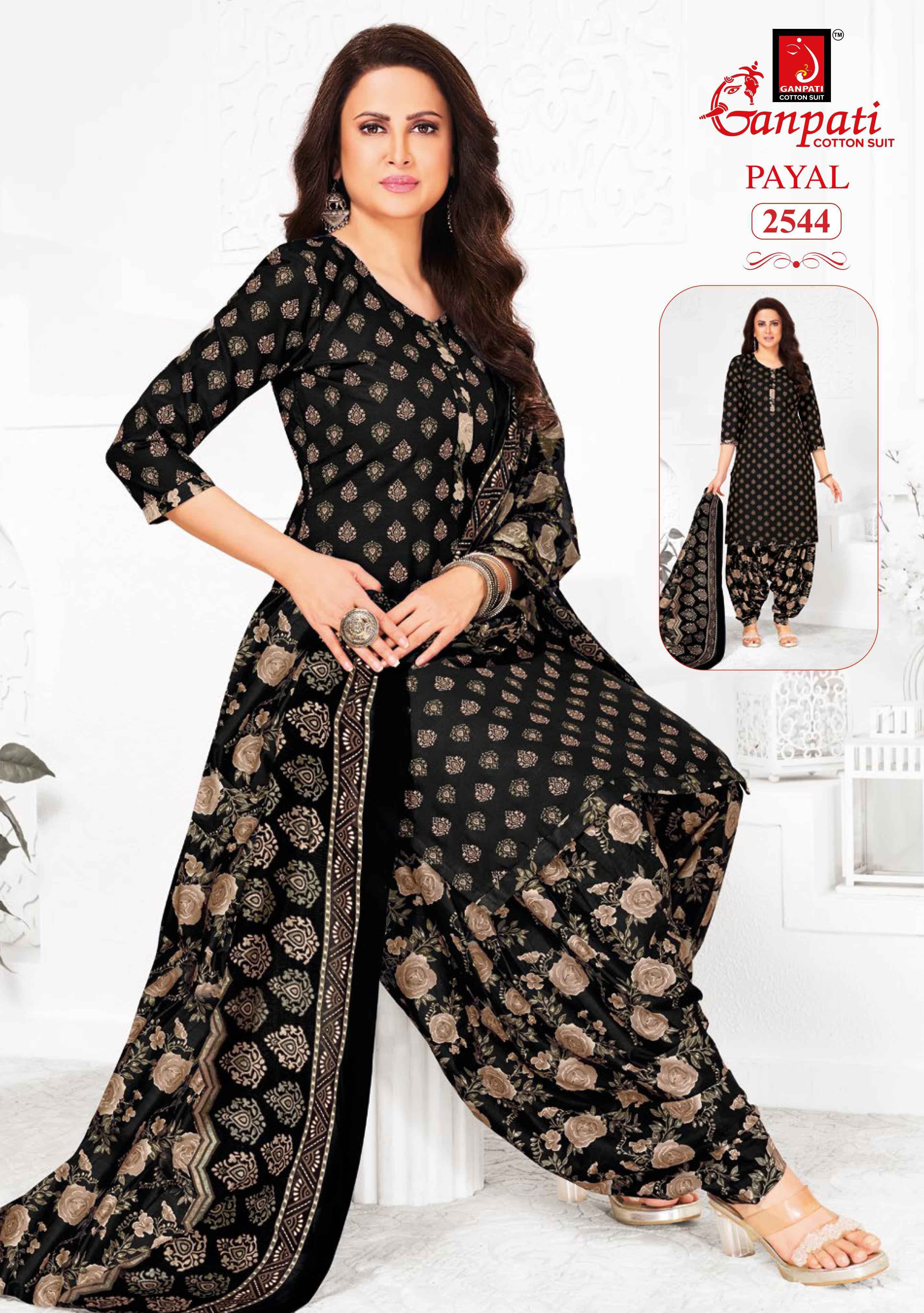 Ganpati Payal Vol 11 Cotton Dress Material Wholesale Price ( 15 Pcs Catalog )