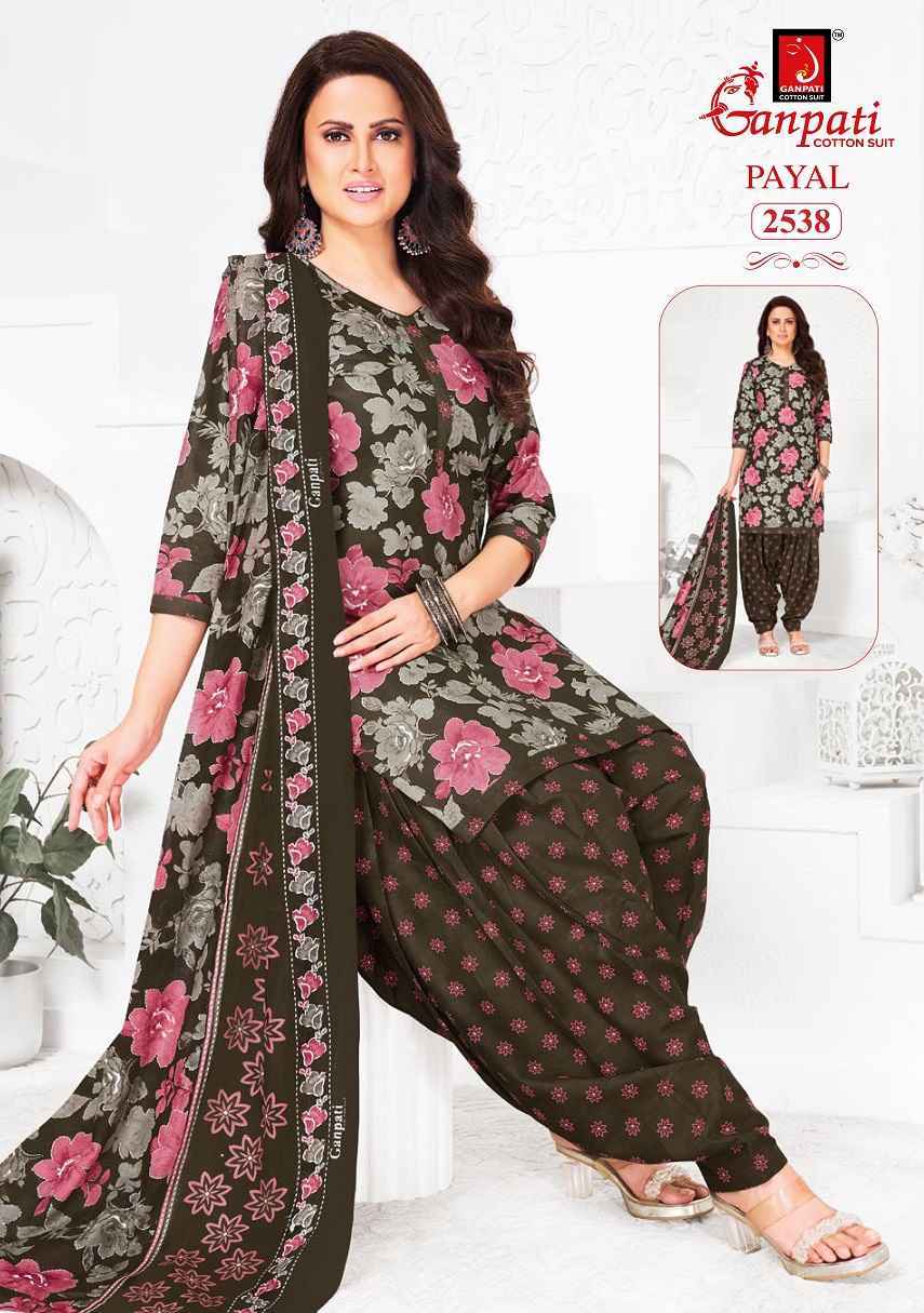 Ganpati Payal Vol 11 Cotton Dress Material Wholesale Price ( 15 Pcs Catalog )