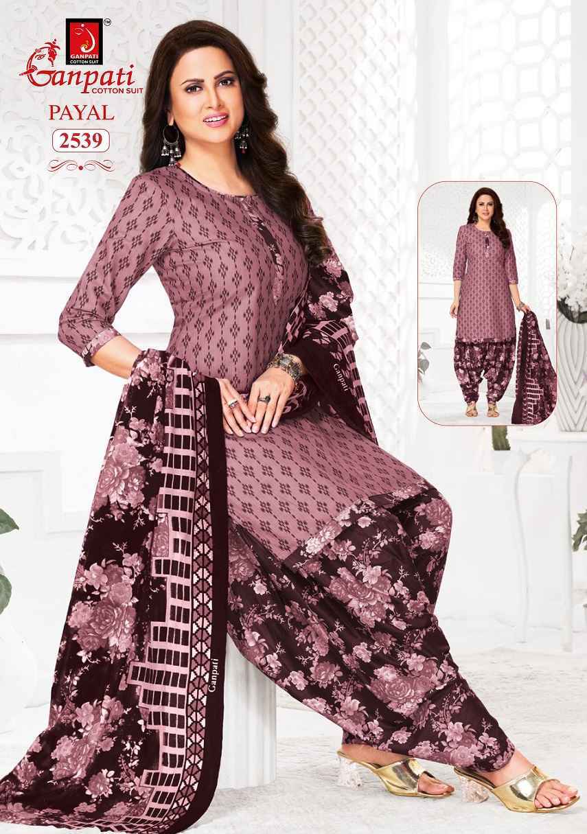 Ganpati Payal Vol 11 Cotton Dress Material Wholesale Price ( 15 Pcs Catalog )