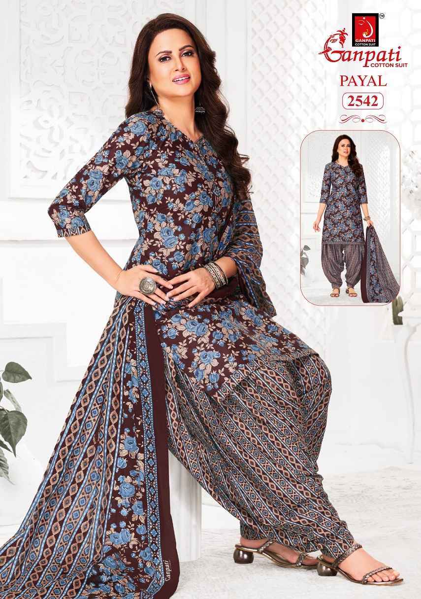 Ganpati Payal Vol 11 Cotton Dress Material Wholesale Price ( 15 Pcs Catalog )