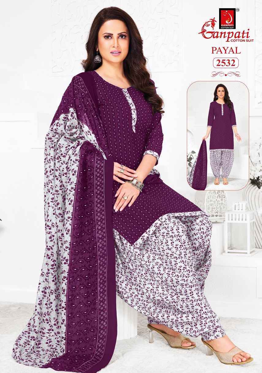 Ganpati Payal Vol 11 Cotton Dress Material Wholesale Price ( 15 Pcs Catalog )