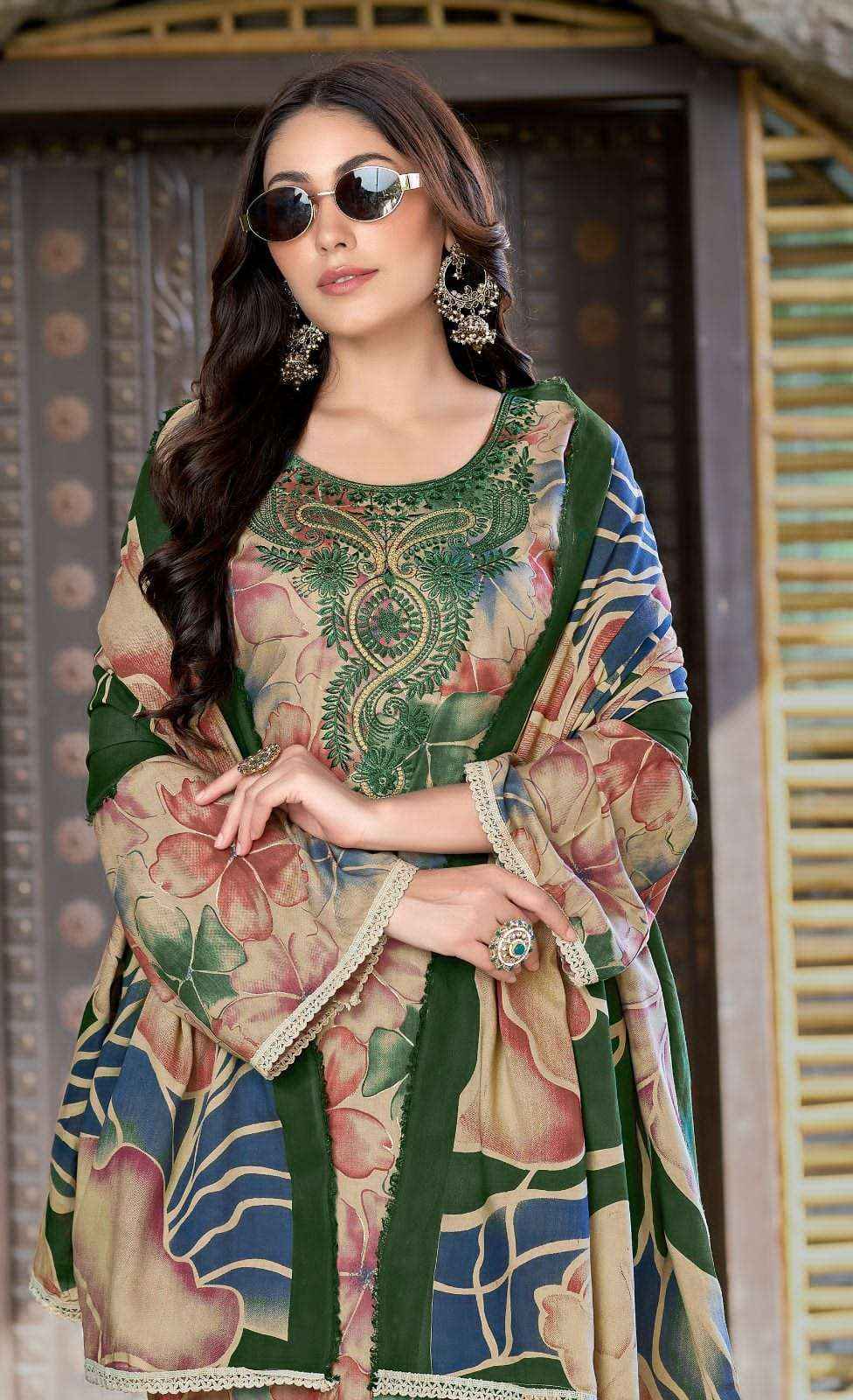 JT Bulbul Vol 8 Rayon Salwar Kameez Catalogue Wholesale Price ( 5 Pcs Catalogue )
