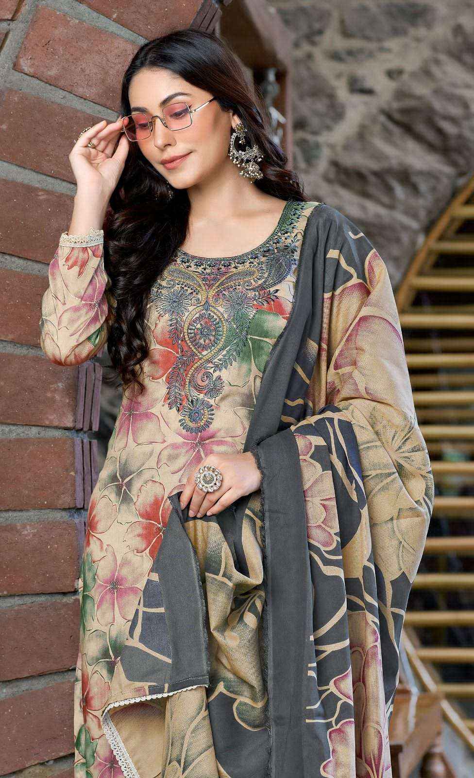 JT Bulbul Vol 8 Rayon Salwar Kameez Catalogue Wholesale Price ( 5 Pcs Catalogue )