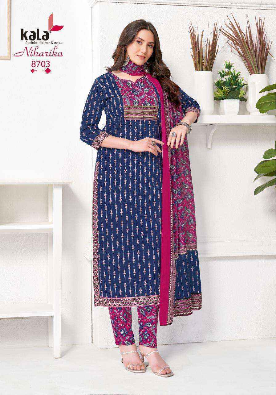 Kala Niharika Vol 5 Readymade Cotton Dress Collection ( 8 Pcs Catalog )
