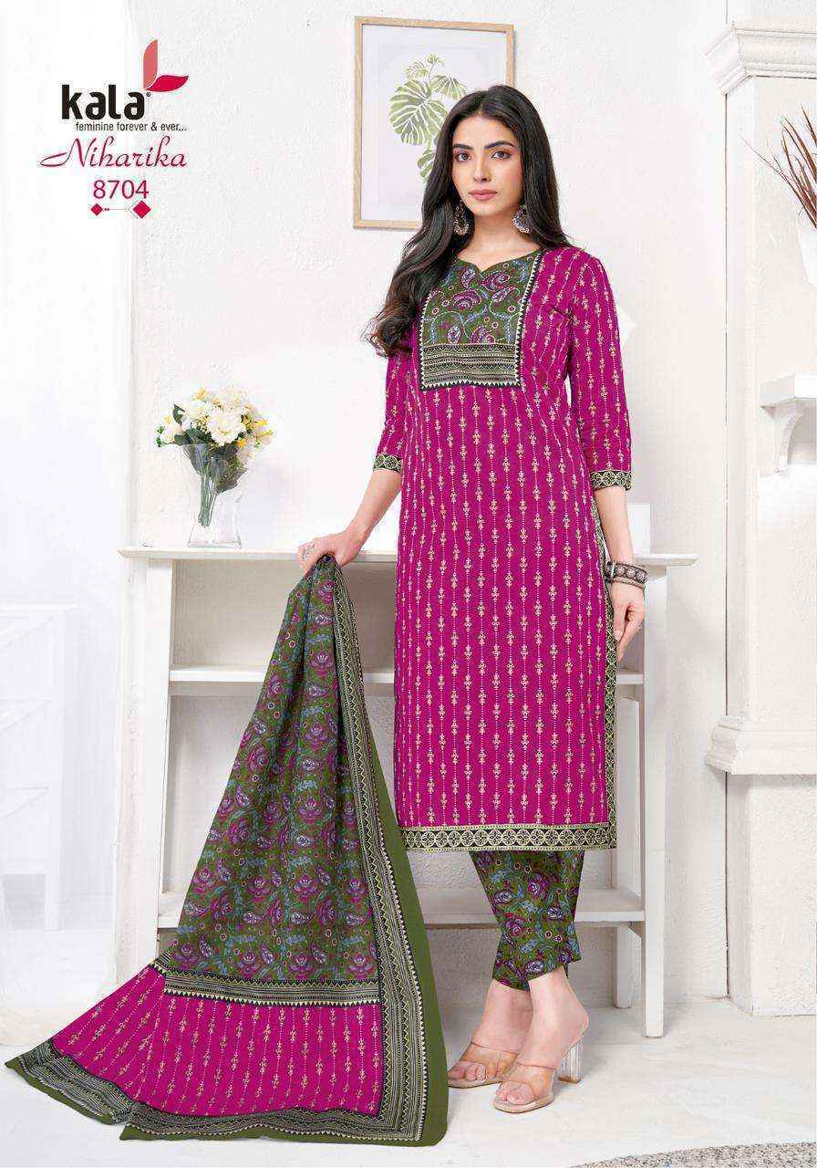 Kala Niharika Vol 5 Readymade Cotton Dress Collection ( 8 Pcs Catalog )