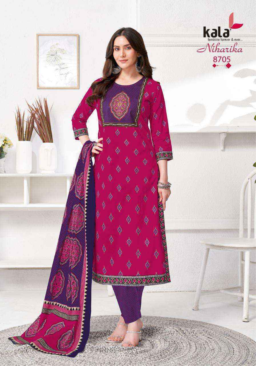 Kala Niharika Vol 5 Readymade Cotton Dress Collection ( 8 Pcs Catalog )