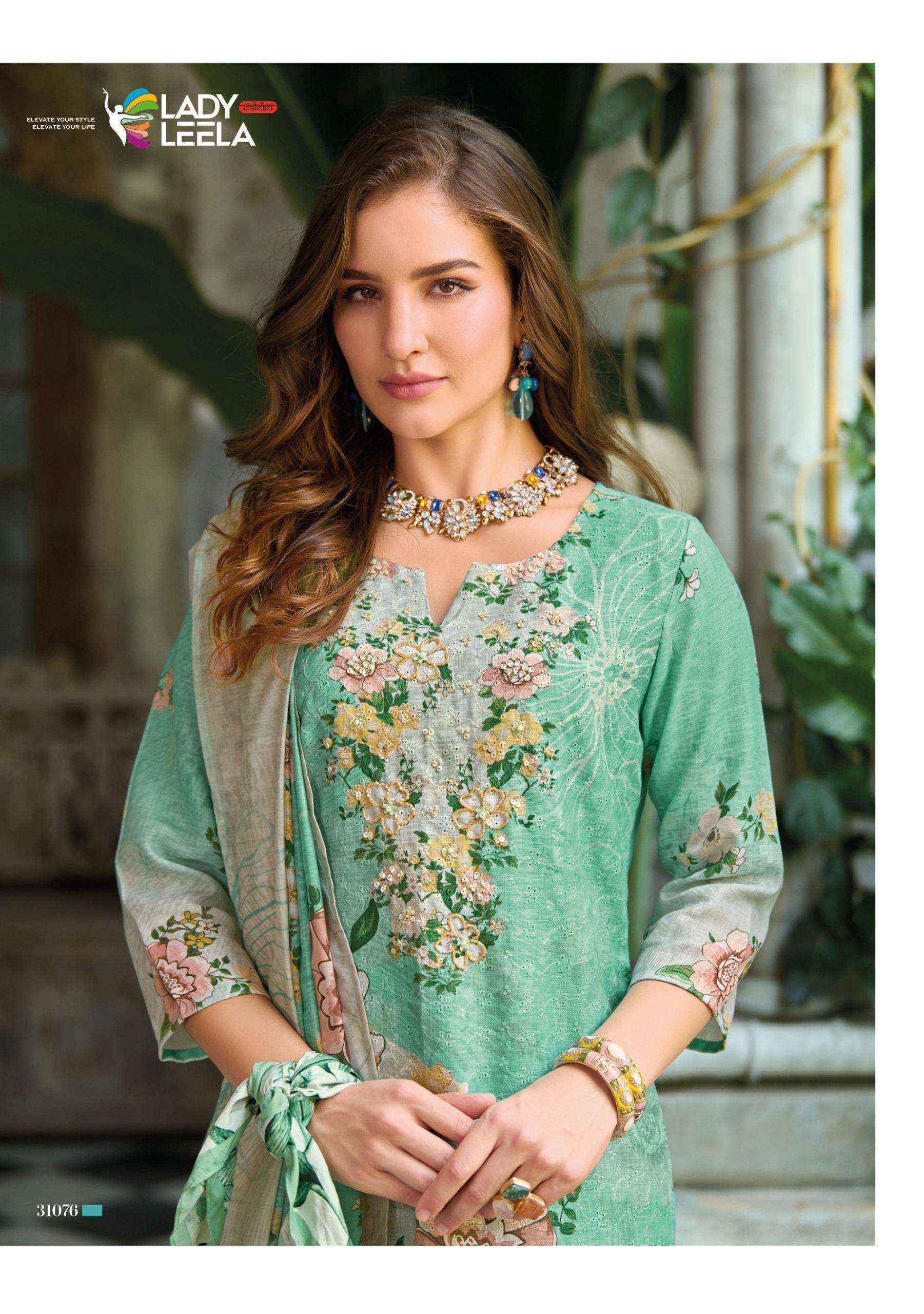 Lady Leela Summer Pastels Vol 2 Exclusive Readymade 3 Piece Suit Collection ( 6 Pcs Catalog )