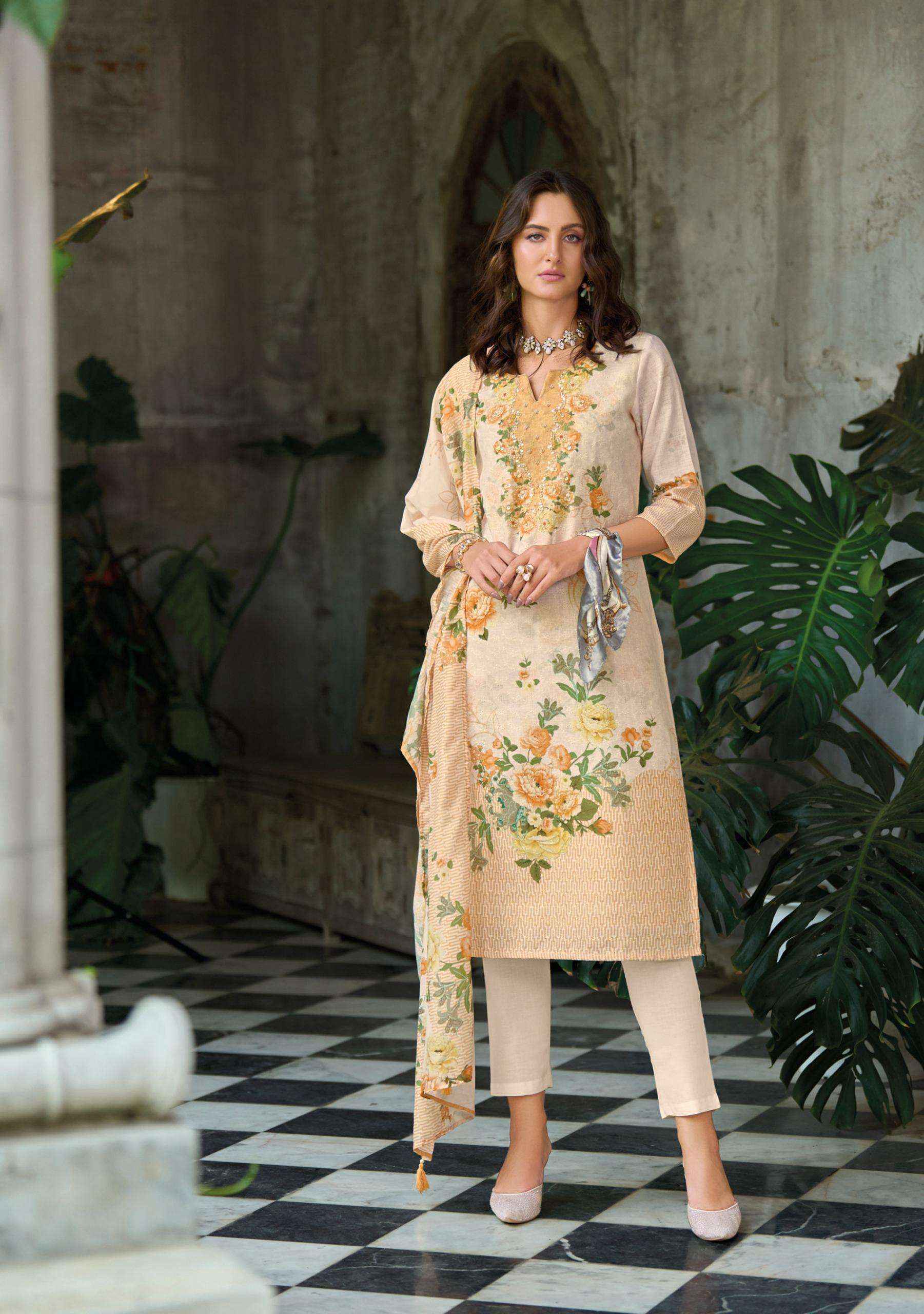 Lady Leela Summer Pastels Vol 2 Exclusive Readymade 3 Piece Suit Collection ( 6 Pcs Catalog )