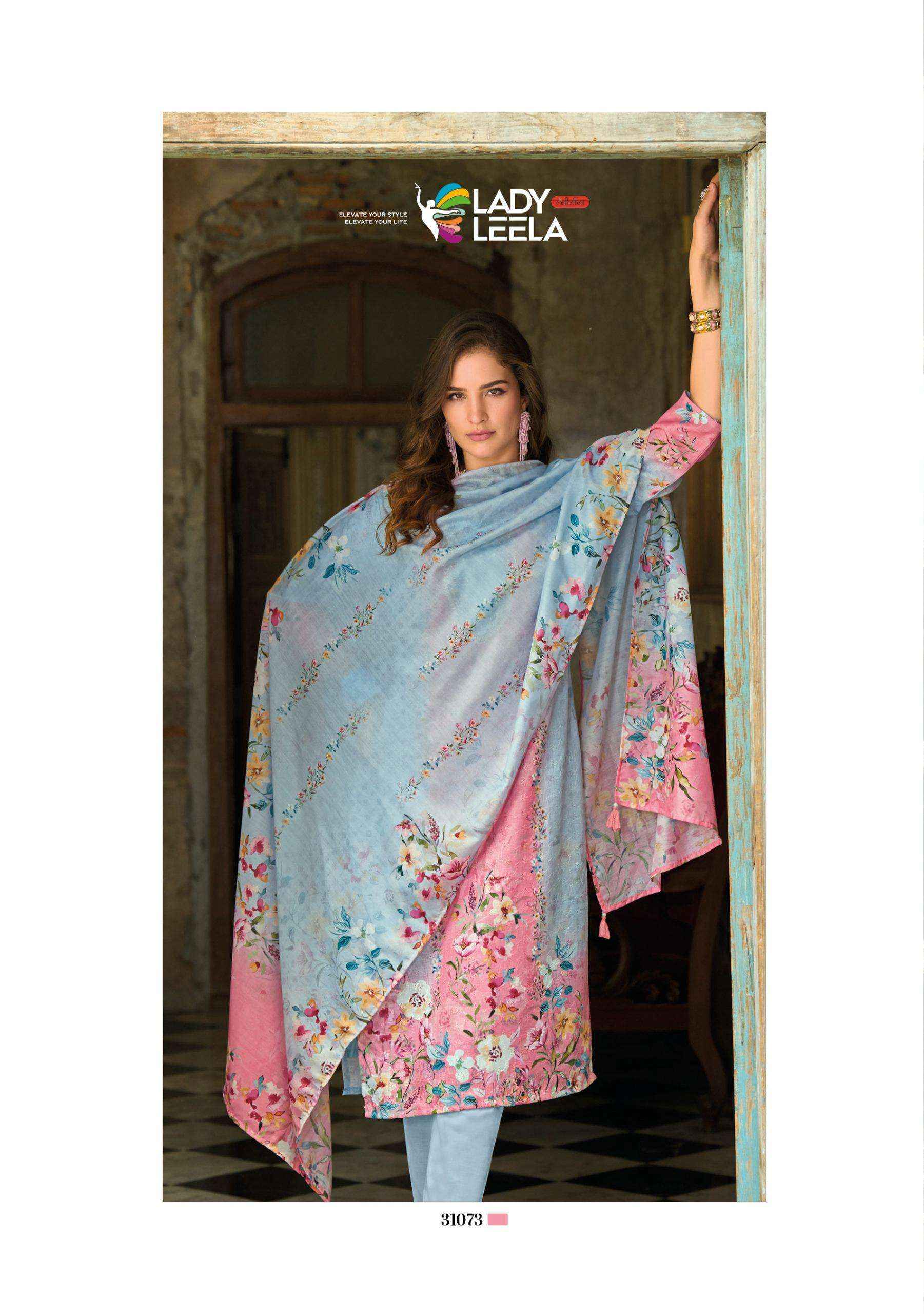 Lady Leela Summer Pastels Vol 2 Exclusive Readymade 3 Piece Suit Collection ( 6 Pcs Catalog )