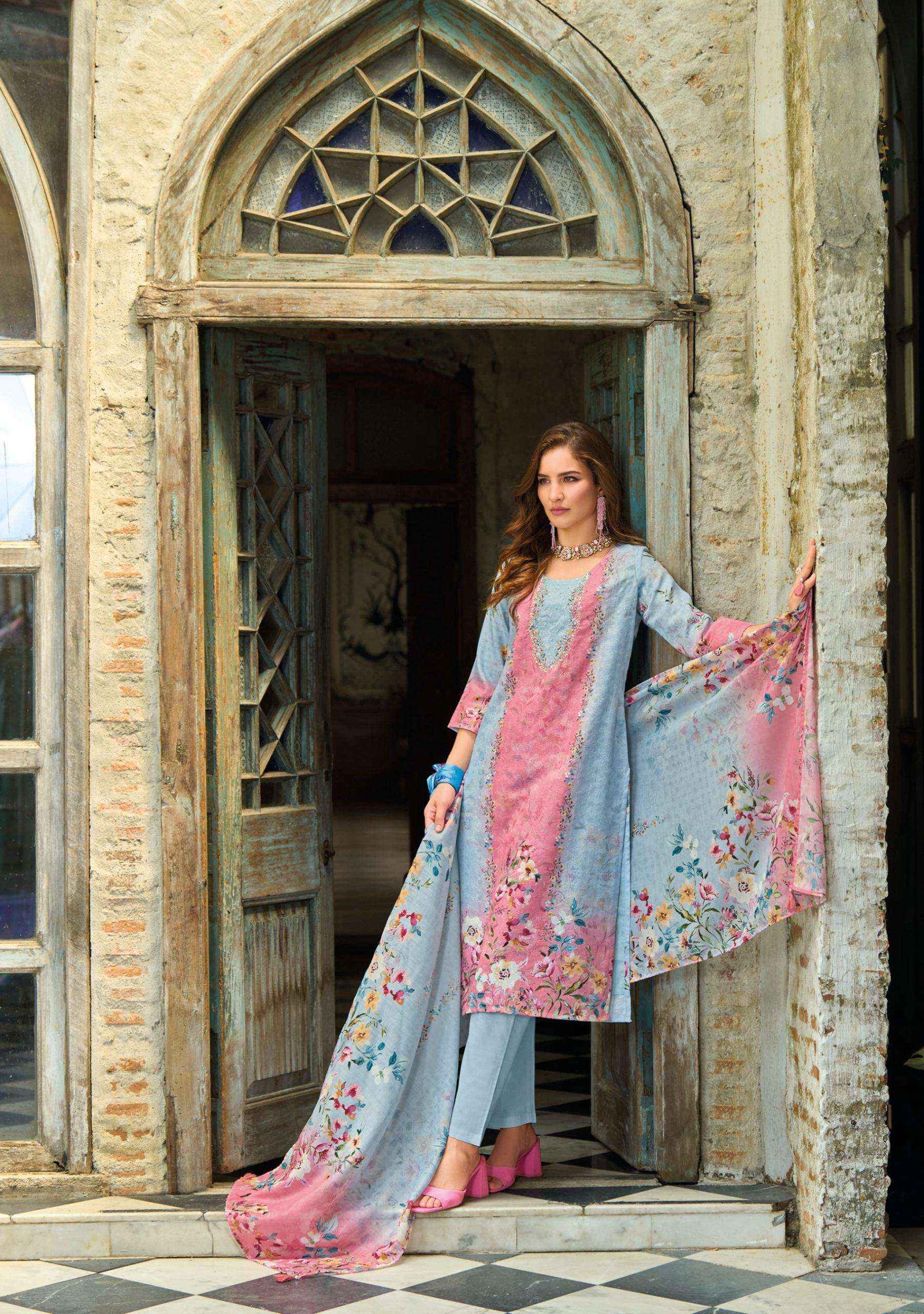 Lady Leela Summer Pastels Vol 2 Exclusive Readymade 3 Piece Suit Collection ( 6 Pcs Catalog )