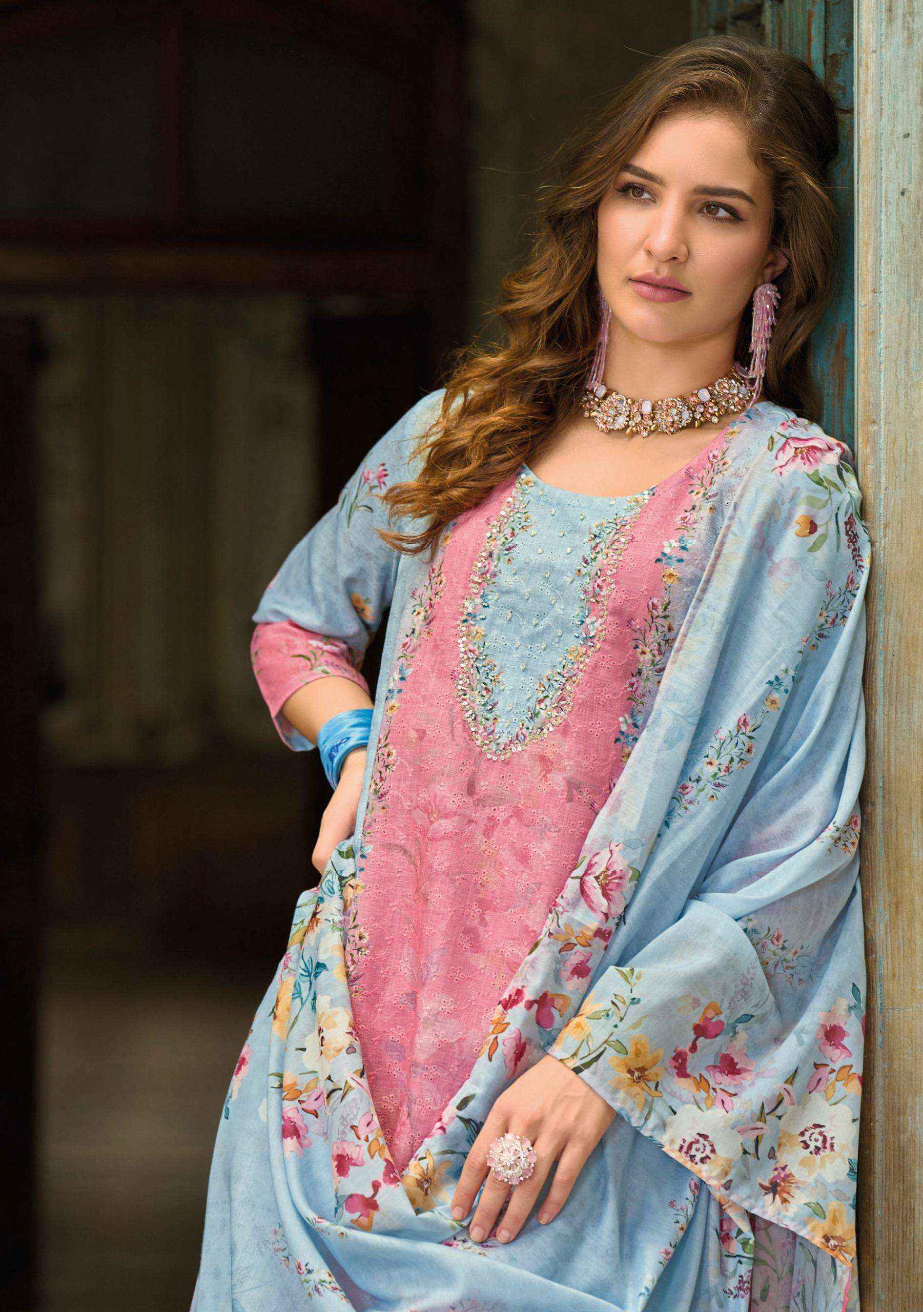 Lady Leela Summer Pastels Vol 2 Exclusive Readymade 3 Piece Suit Collection ( 6 Pcs Catalog )