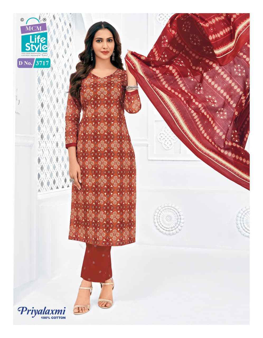 MCM Lifestyle Priyalaxmi Vol 37 Readymade Cotton Dress Collection ( 20 Pcs Catalog )