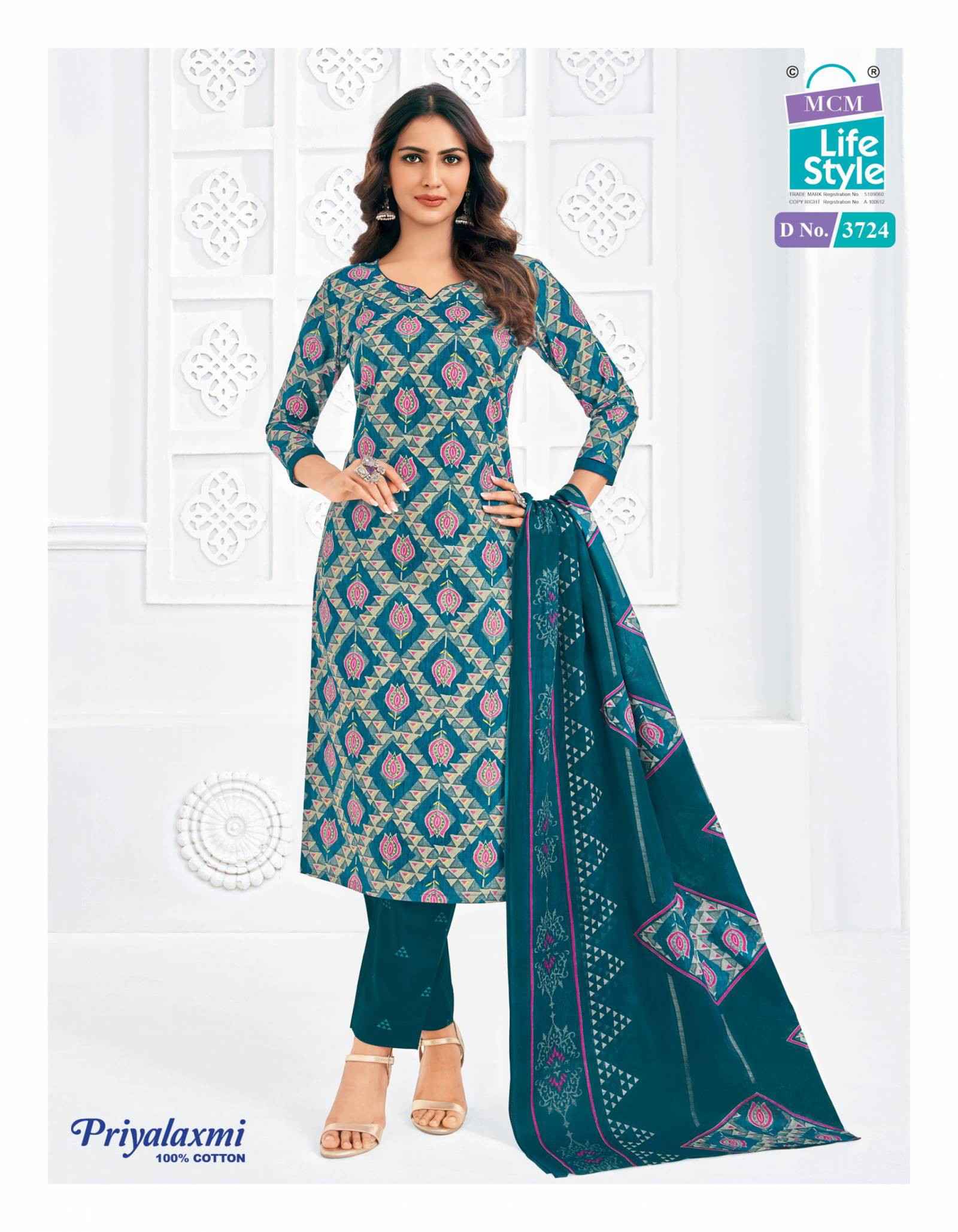 Mcm Priyalaxmi Vol 37 Cotton Printed Dress Material Wholesale Price ( 20 Pcs Catalog )
