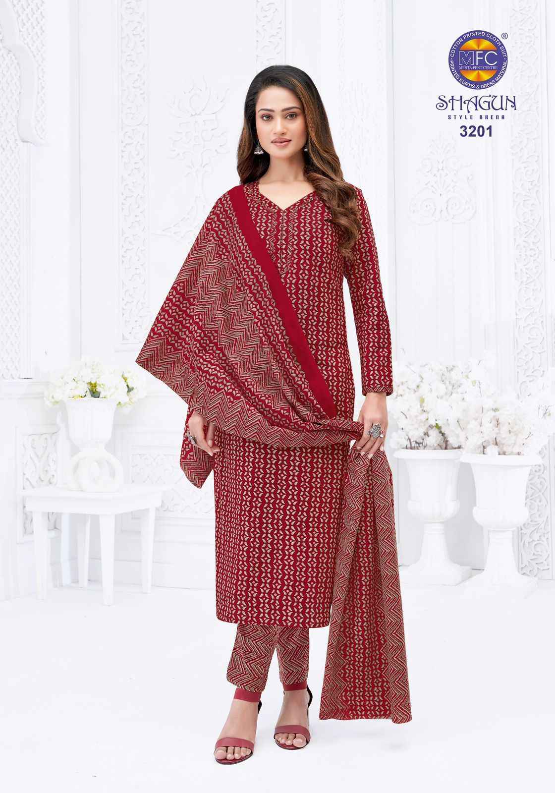 MFC Shagun Vol 32 Cotton Dress Material Collection ( 20 Pcs Catalog )