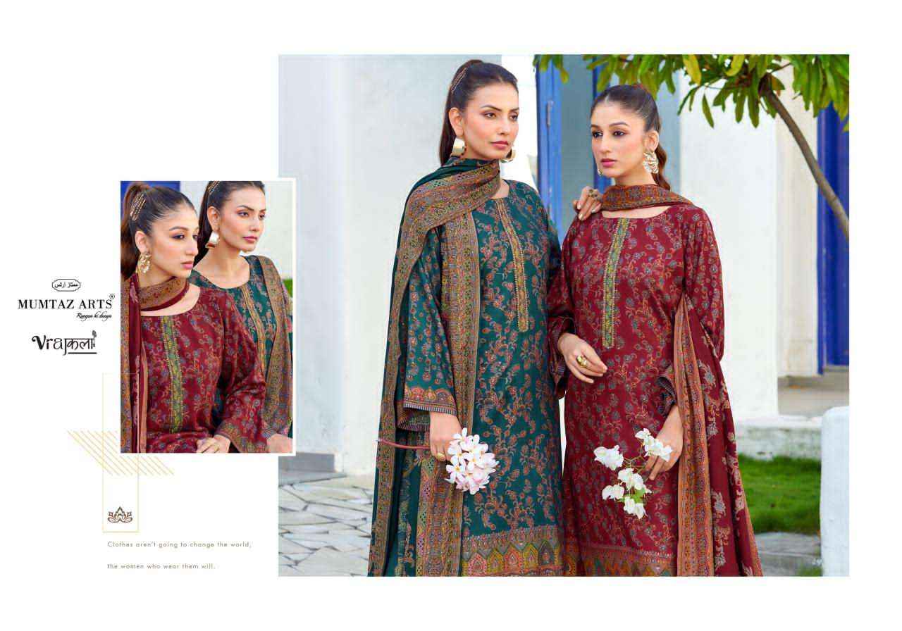 Mumtaz Arts Kareena Digital Printed Fancy Pashmina Dress Material Collection ( 4 Pcs Catalog )