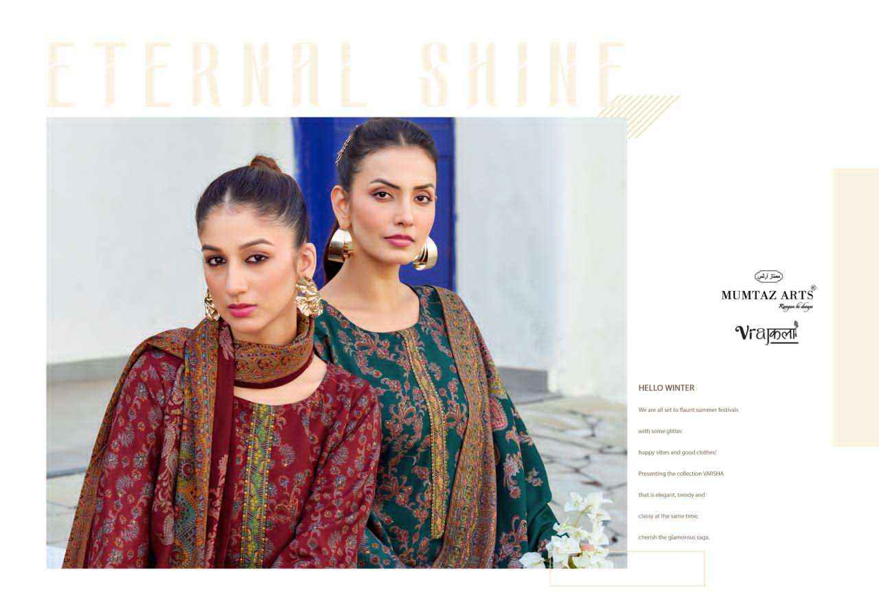 Mumtaz Arts Kareena Digital Printed Fancy Pashmina Dress Material Collection ( 4 Pcs Catalog )