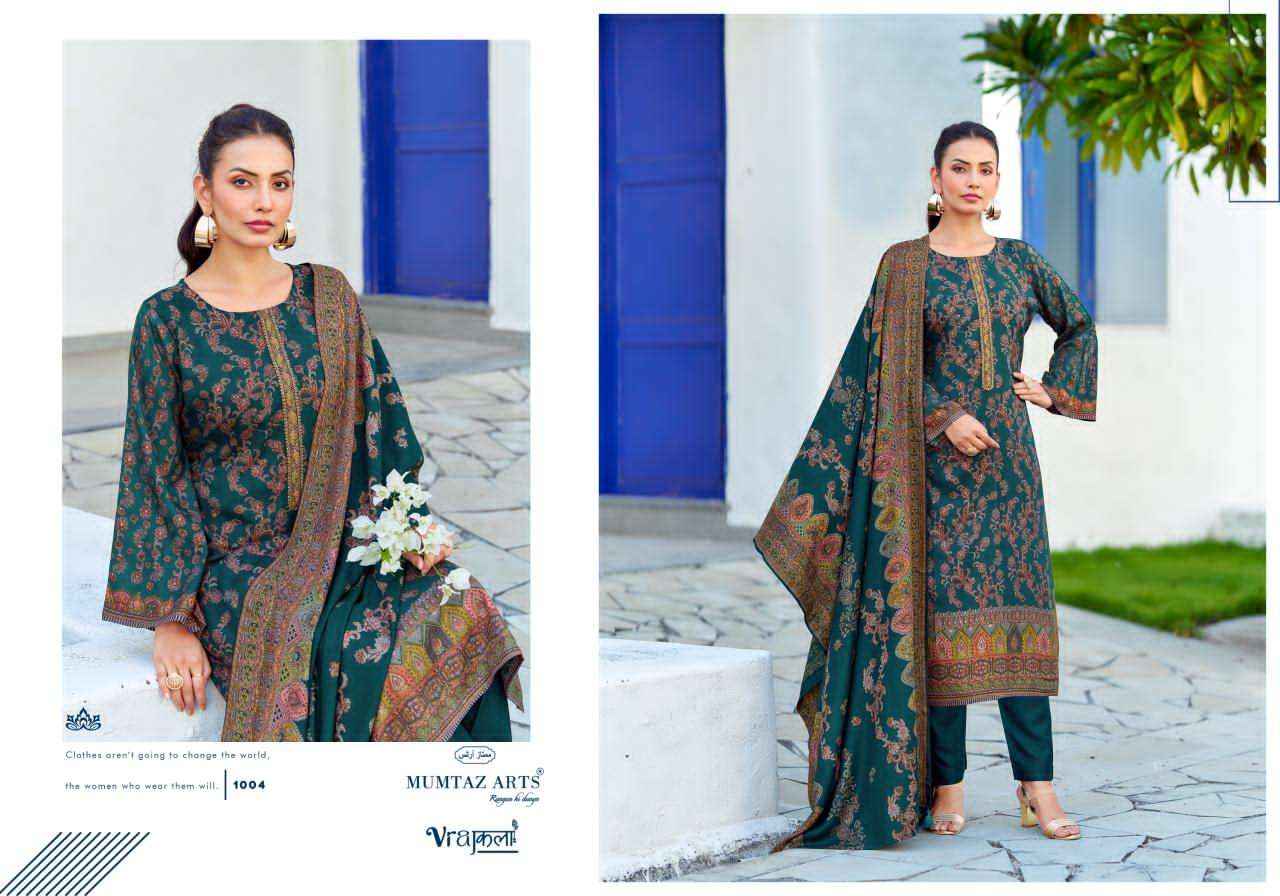 Mumtaz Arts Kareena Digital Printed Fancy Pashmina Dress Material Collection ( 4 Pcs Catalog )