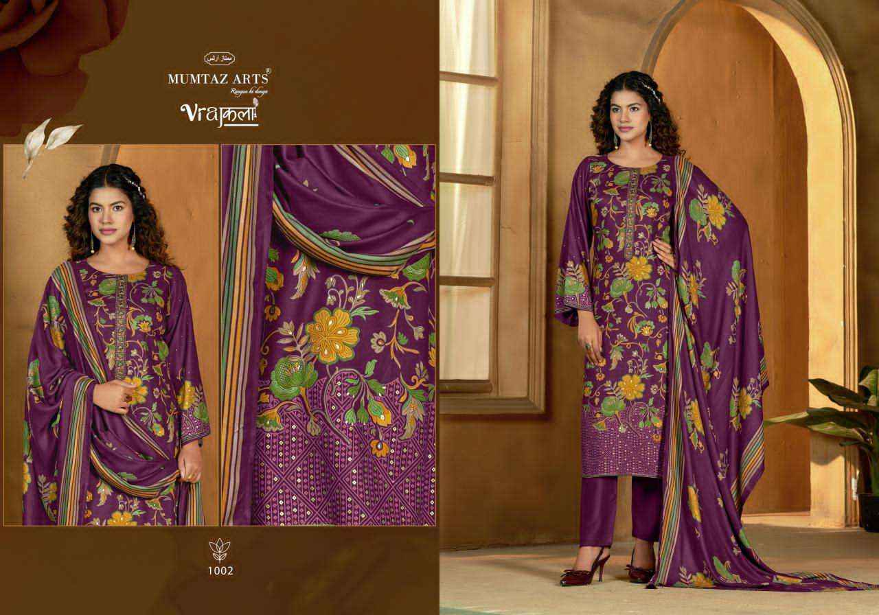 Mumtaz Arts Vaari Winter Collection Fancy Ladies Suit ( 4 Pcs Catalog )