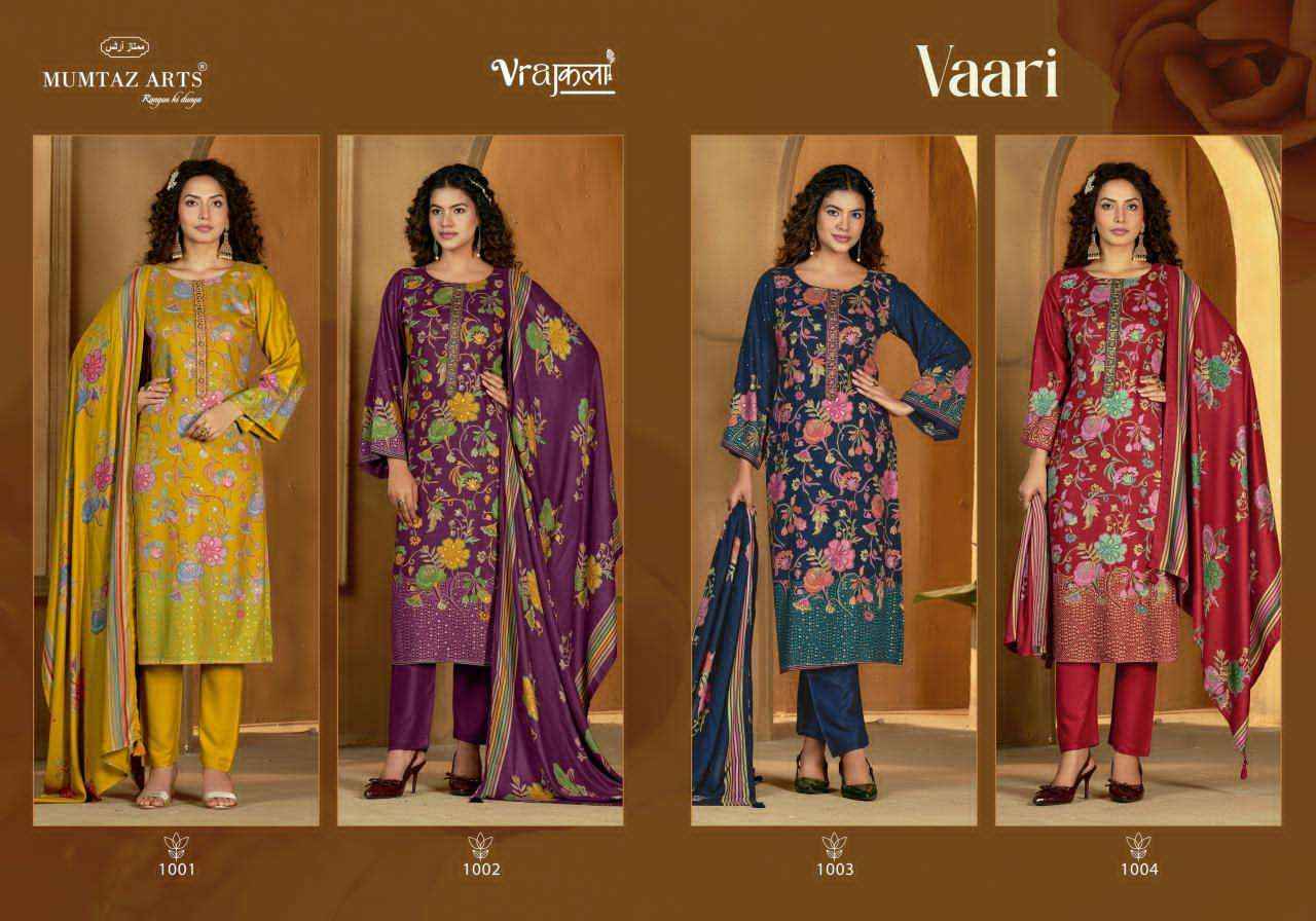 Mumtaz Arts Vaari Winter Collection Fancy Ladies Suit ( 4 Pcs Catalog )