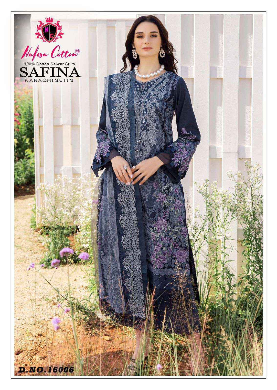 Nafisa Cotton Safina Vol 16 Cotton Dress Material Wholesale Price ( 6 Pcs Catalog )