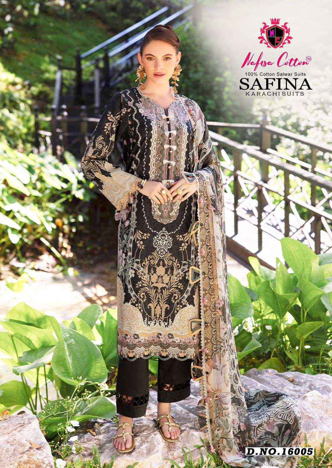 Nafisa Cotton Safina Vol 16 Cotton Dress Material Wholesale Price ( 6 Pcs Catalog )