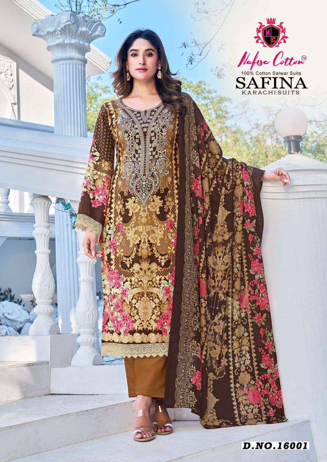 Nafisa Cotton Safina Vol 16 Cotton Dress Material Wholesale Price ( 6 Pcs Catalog )