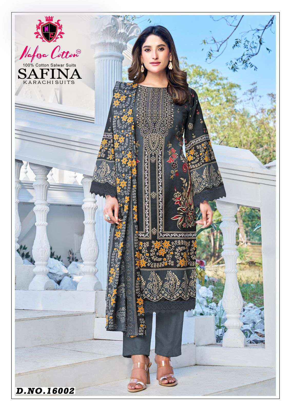 Nafisa Cotton Safina Vol 16 Cotton Dress Material Wholesale Price ( 6 Pcs Catalog )