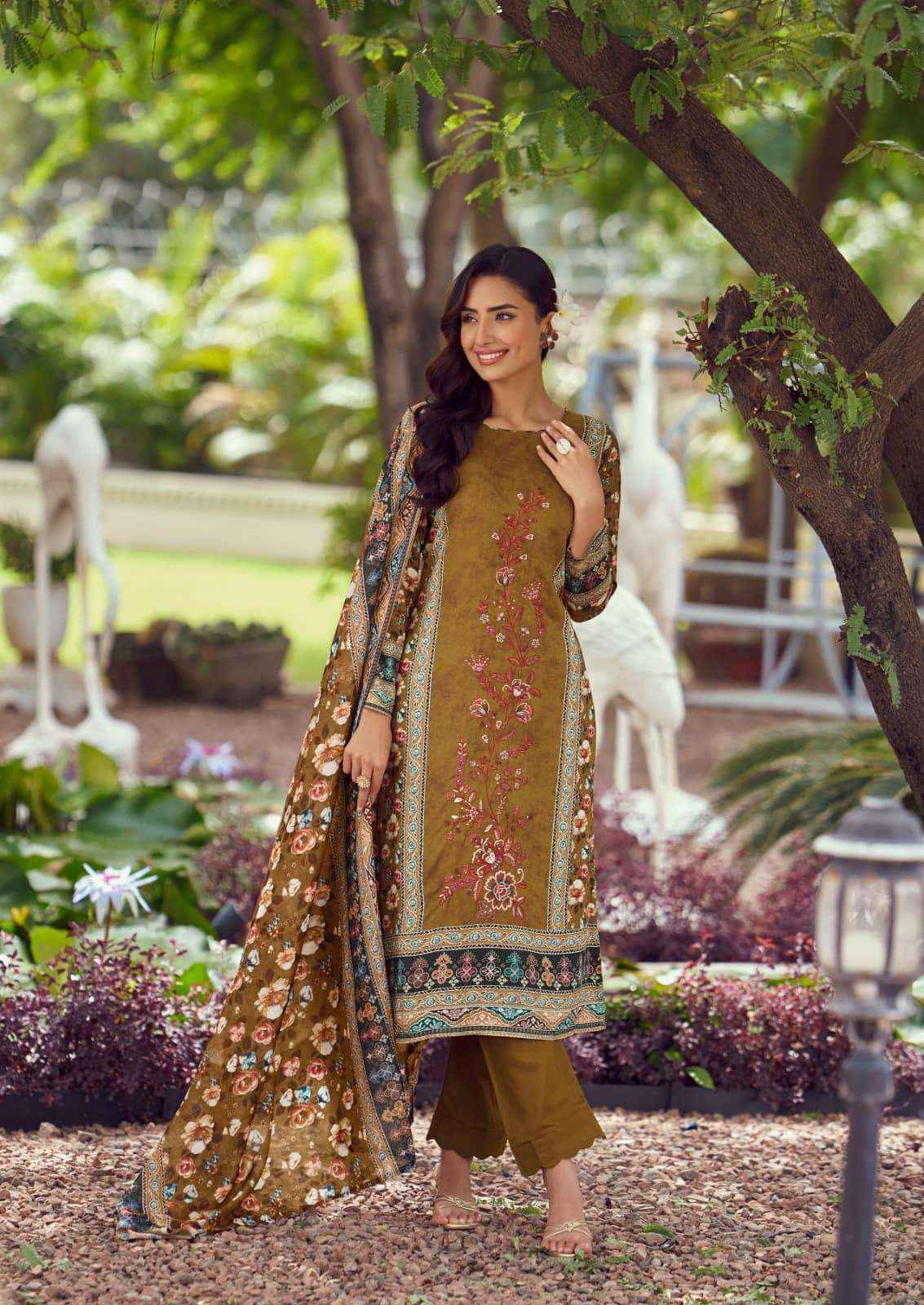 Nisanka Cashmere Vol 3 Fancy Ladies Dress Material Wholesale Price ( 6 Pcs Catalog )