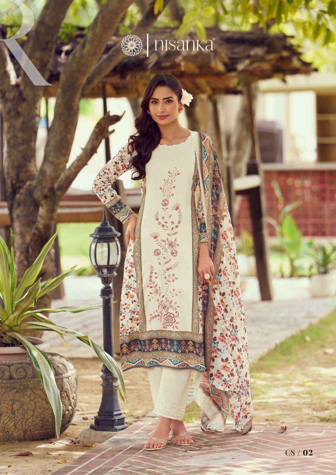 Nisanka Cashmere Vol 3 Fancy Ladies Dress Material Wholesale Price ( 6 Pcs Catalog )