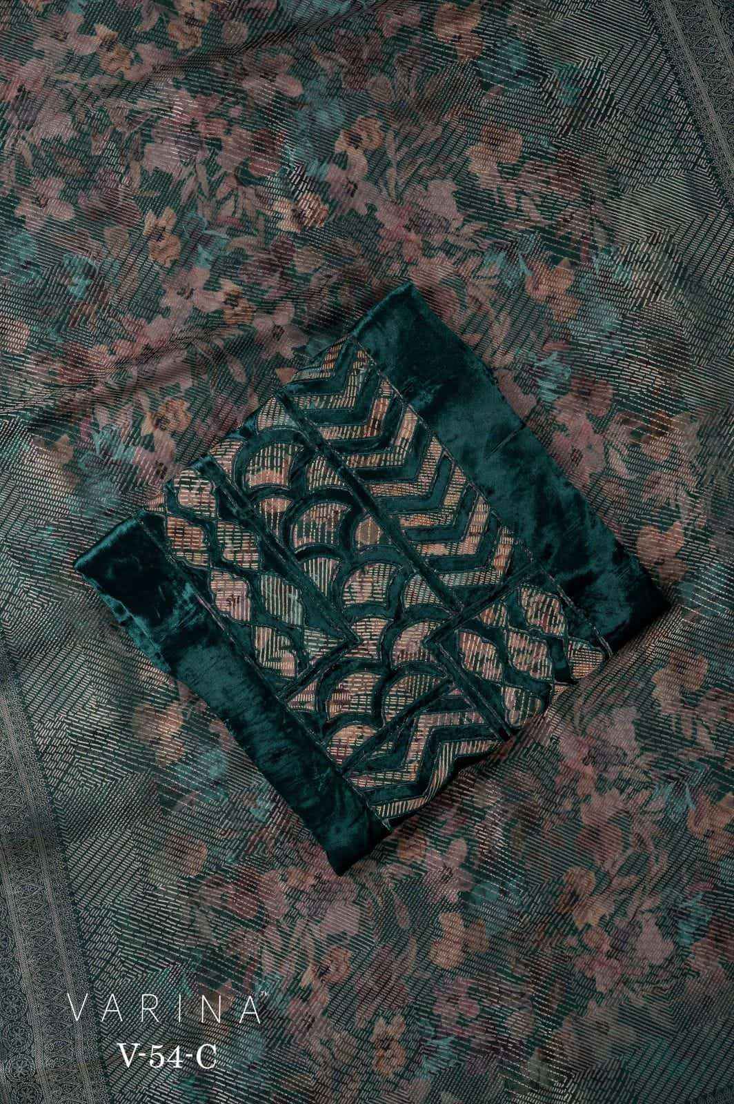 Omtex Varina V 54 Exclusive Pure Velvet Dress Material Wholesale Price ( 4 Pcs Catalog )