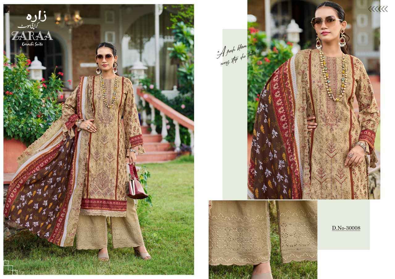 Pakiza Zaraa Bin Saeed Vol 29 Cotton Dress Material Wholesale Price ( 8 Pcs Catalog )