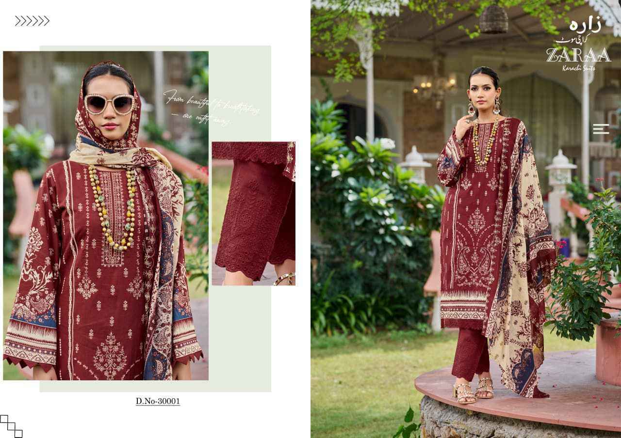 Pakiza Zaraa Bin Saeed Vol 29 Cotton Dress Material Wholesale Price ( 8 Pcs Catalog )