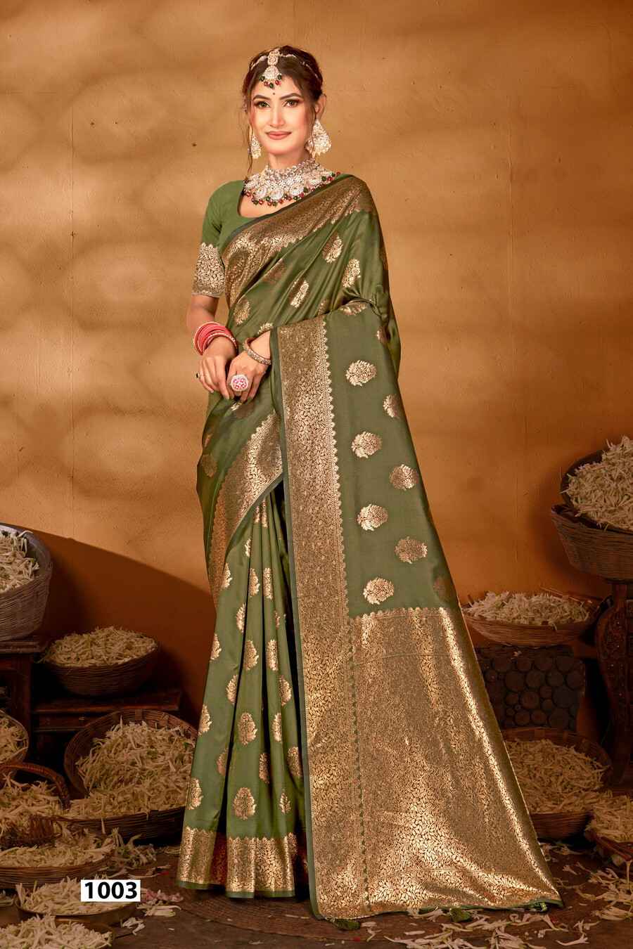 Saroj Samaira Silk Vol 1 Traditional Silk Saree Collection ( 4 Pcs Catalog )