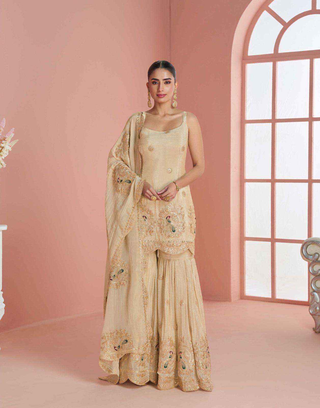 Sayuri Designer Myra Readymade Simer Silk Dress Collection ( 3 Pcs Catalog )