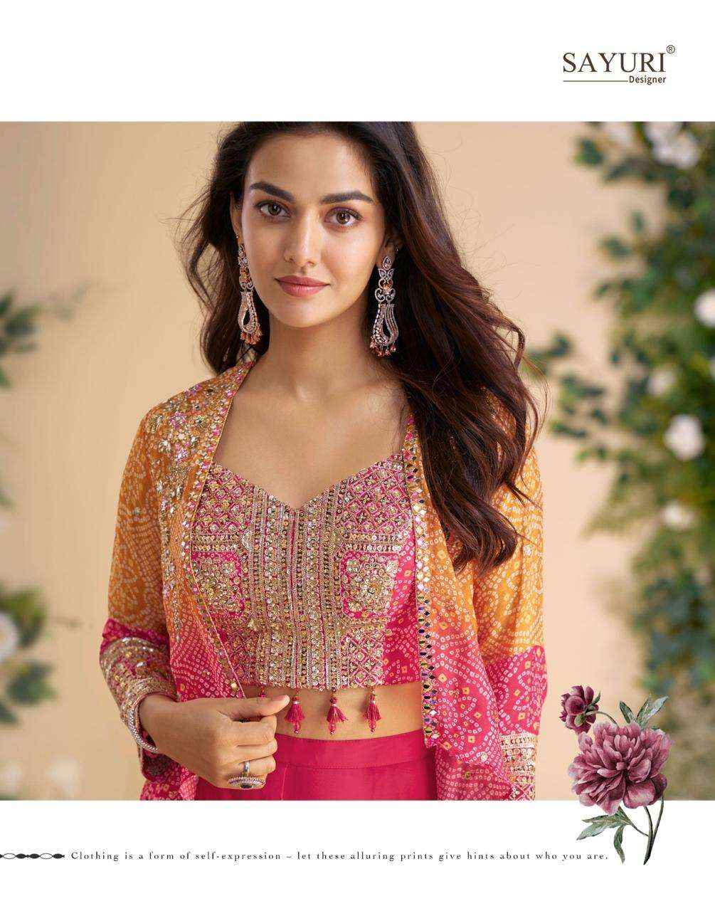 Sayuri Moon 10045 To 10049 Partywear Designer 3 Piece Pair Exporters