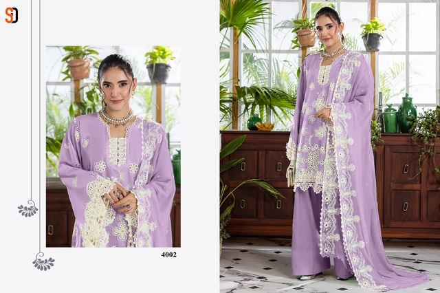 Shraddha Designer Elaf Vol 4 Cotton Dress Material Wholesale Price ( 4 pcs Catalogue )