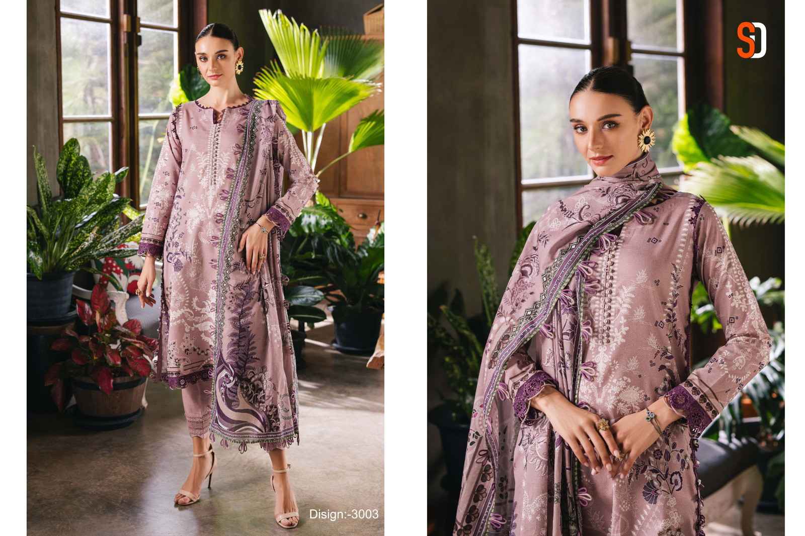 Shraddha Jade Urbane Vol 3 Lawn Cotton Embroidery Paksitani Suits